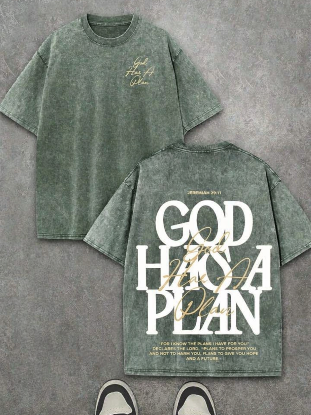 God has a plan T-shirt