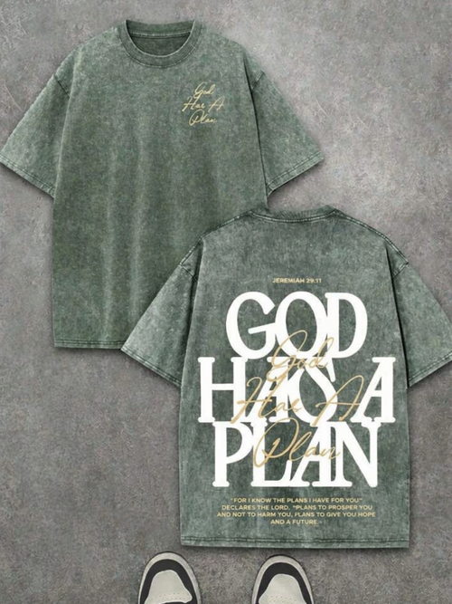 God has a plan T-shirt