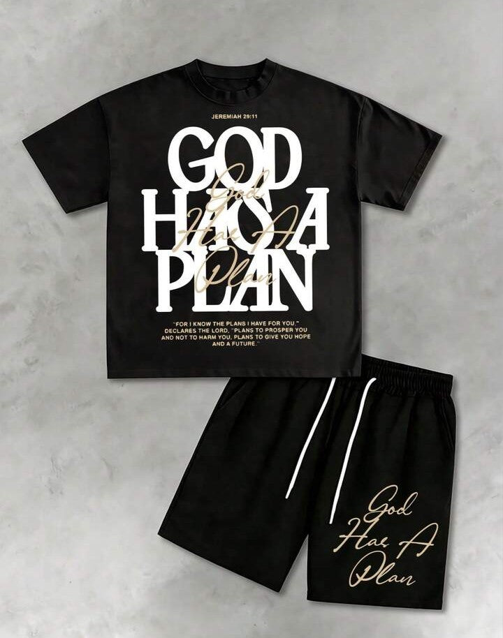 Men's 2 Piece Set, Casual Daily Streetwear